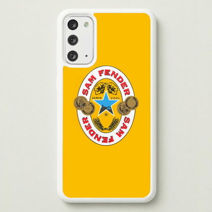 Fender Badge  - Sam Fender Phone Case for Galaxy Note 20