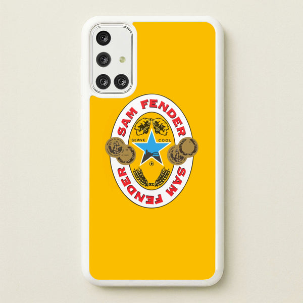 Fender Badge  - Sam Fender Phone Case for Galaxy A71