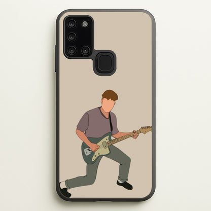Faceless Fender  - Sam Fender Phone Case for Galaxy A21s