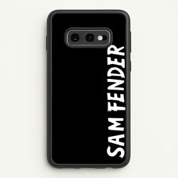 Fender Vertical  - Sam Fender Phone Case for Galaxy S10e