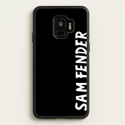Fender Vertical  - Sam Fender Phone Case for Galaxy S9