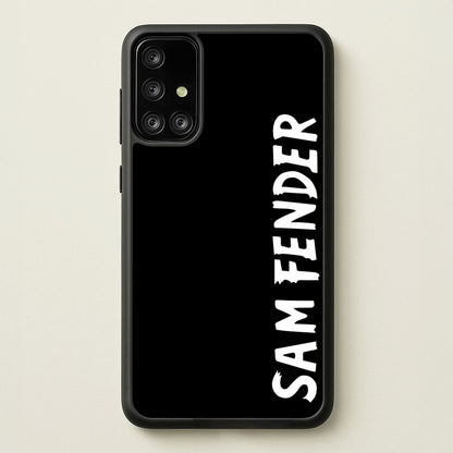 Fender Vertical  - Sam Fender Phone Case for Galaxy A71