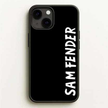 Fender Vertical  - Sam Fender Phone Case for iPhone 13