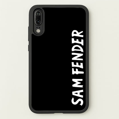 Fender Vertical  - Sam Fender Phone Case for Huawei P20