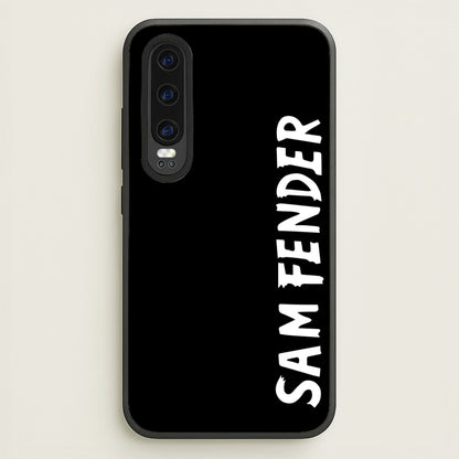 Fender Vertical  - Sam Fender Phone Case for Huawei P30