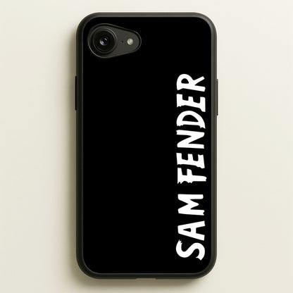 Fender Vertical  - Sam Fender Phone Case for iPhone 16e