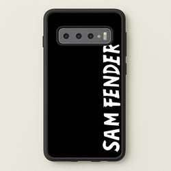 Fender Vertical  - Sam Fender Phone Case for Galaxy S10