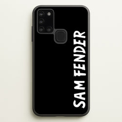 Fender Vertical  - Sam Fender Phone Case for Galaxy A21s