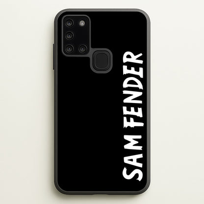 Fender Vertical  - Sam Fender Phone Case for Galaxy A21s