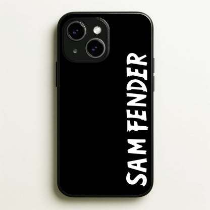 Fender Vertical  - Sam Fender Phone Case for iPhone 14 Plus