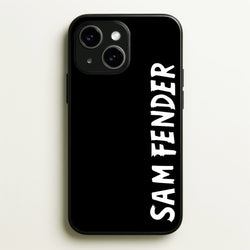 Fender Vertical  - Sam Fender Phone Case for iPhone 15 Plus