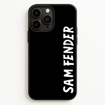 Fender Vertical  - Sam Fender Phone Case for iPhone 11 Pro