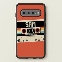 Cassette Tape - Fender  - Sam Fender Phone Case for Galaxy S10 Plus