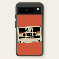 Cassette Tape - Fender  - Sam Fender Phone Case for Google Pixel 8 Pro
