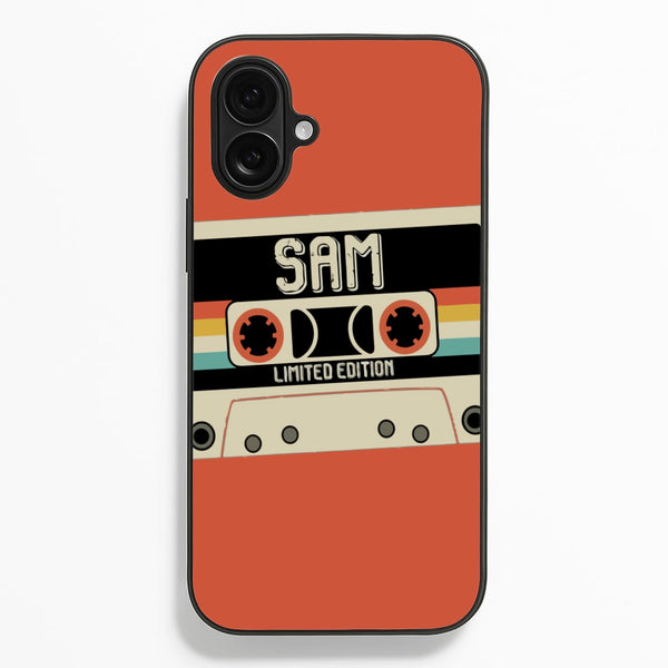 Cassette Tape - Fender  - Sam Fender Phone Case for iPhone 16 Plus