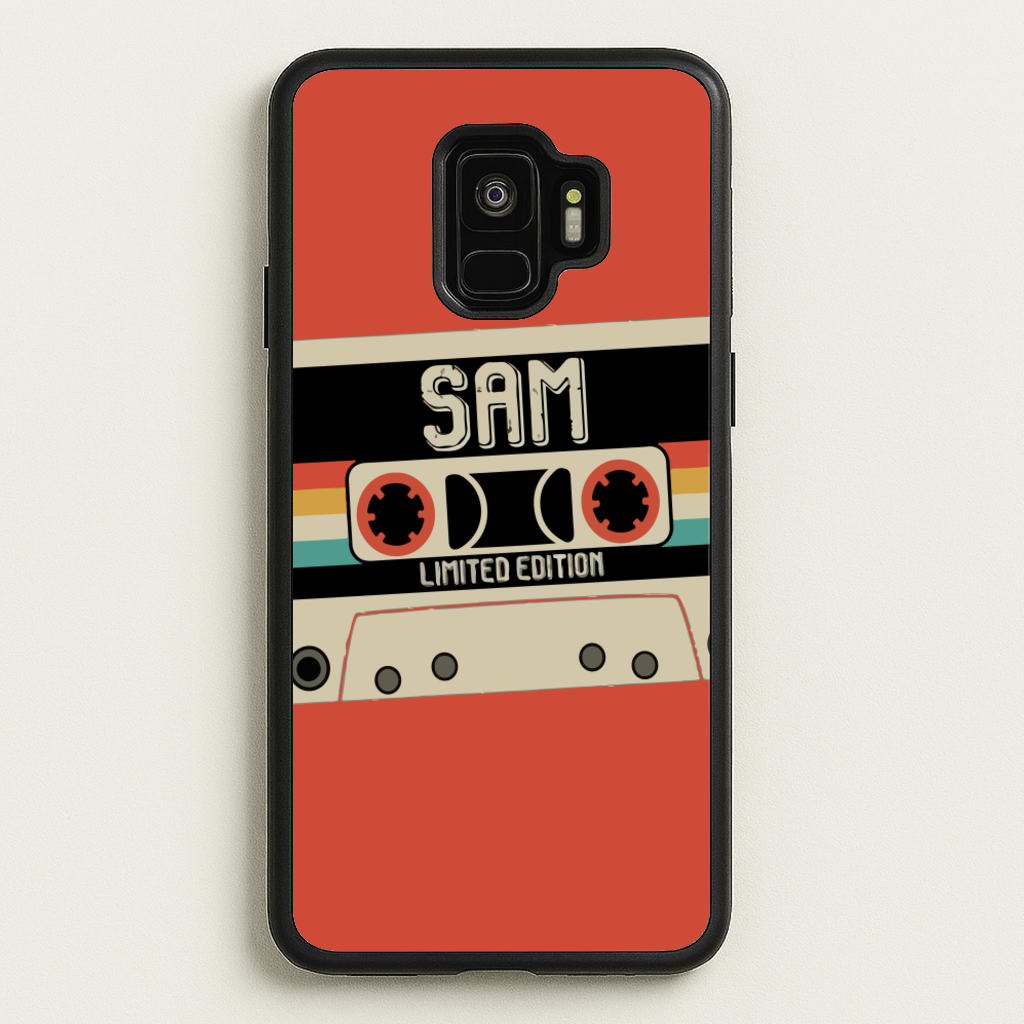 Cassette Tape - Fender  - Sam Fender Phone Case for Galaxy S9