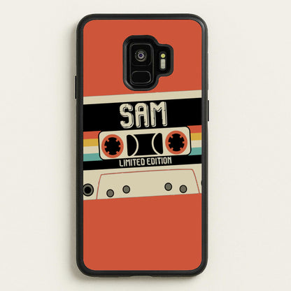 Cassette Tape - Fender  - Sam Fender Phone Case for Galaxy S9