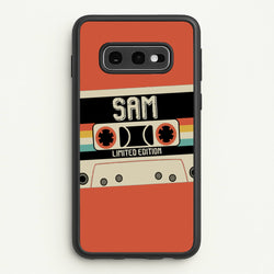 Cassette Tape - Fender  - Sam Fender Phone Case for Galaxy S10e