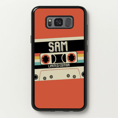 Cassette Tape - Fender  - Sam Fender Phone Case for Galaxy S8 Plus
