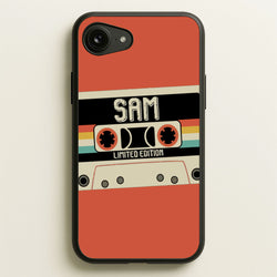Cassette Tape - Fender  - Sam Fender Phone Case for iPhone 16e