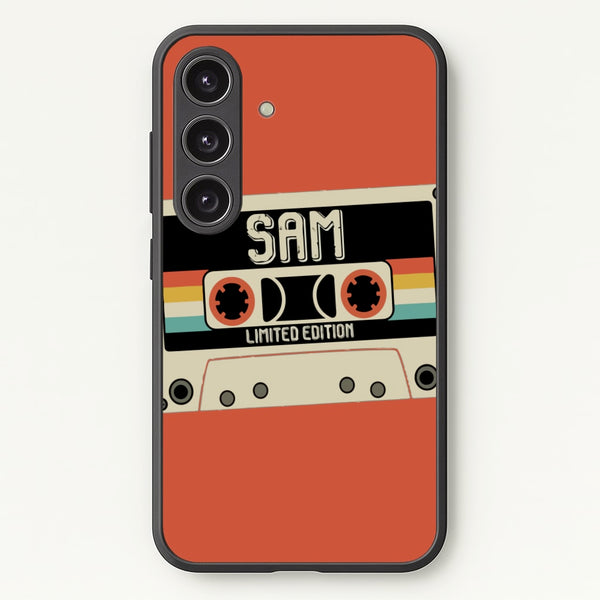 Cassette Tape - Fender  - Sam Fender Phone Case for Galaxy S24 Plus