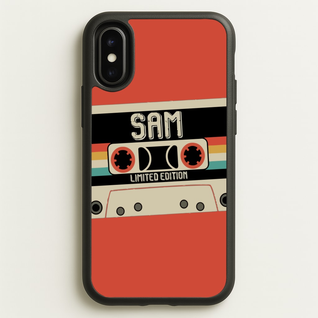 Cassette Tape - Fender  - Sam Fender Phone Case for iPhone X / XS