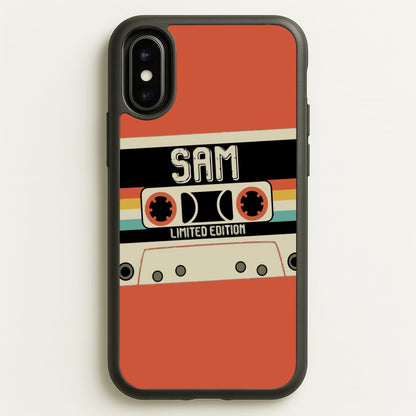 Cassette Tape - Fender  - Sam Fender Phone Case for iPhone X / XS