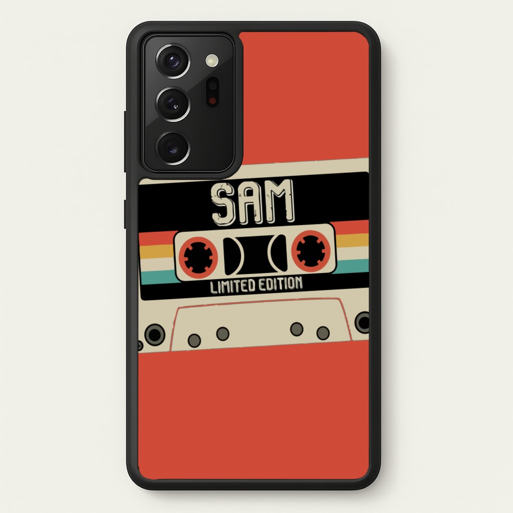 Cassette Tape - Fender  - Sam Fender Phone Case for Galaxy Note 20 Ultra