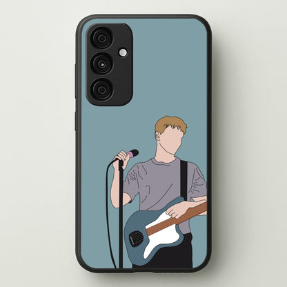 Performing - Fender  - Sam Fender Phone Case for Galaxy A35