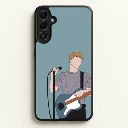 Performing - Fender  - Sam Fender Phone Case for Galaxy A34