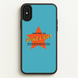 I Must Repel The Dying Light - Fender  - Sam Fender Phone Case for iPhone XS Max
