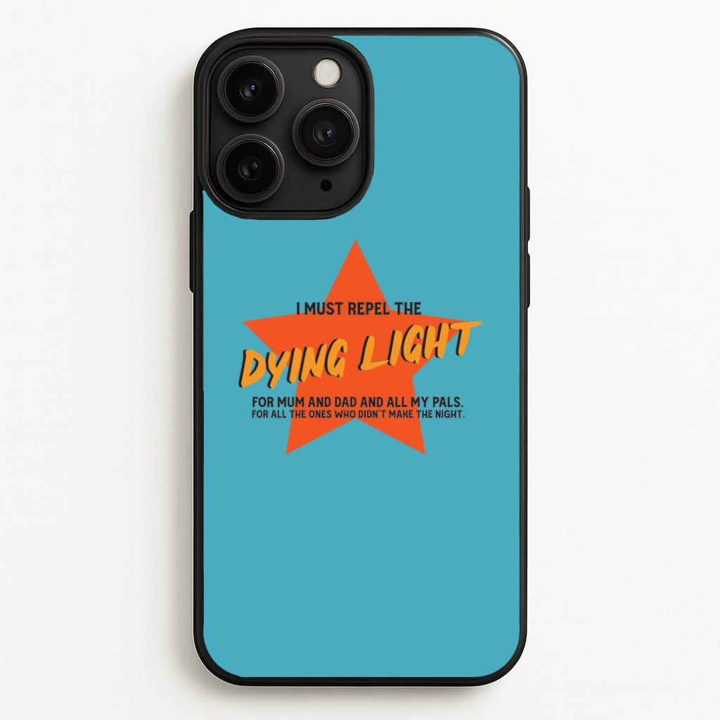 I Must Repel The Dying Light - Fender  - Sam Fender Phone Case for iPhone 11 Pro