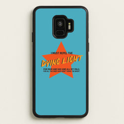 I Must Repel The Dying Light - Fender  - Sam Fender Phone Case for Galaxy S9