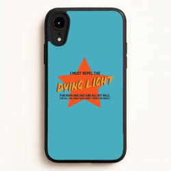 I Must Repel The Dying Light - Fender  - Sam Fender Phone Case for iPhone XR