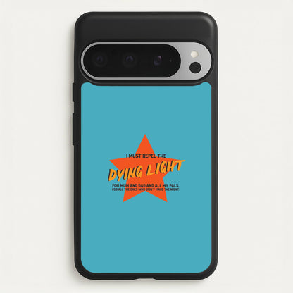 I Must Repel The Dying Light - Fender  - Sam Fender Phone Case for Google Pixel 9 Pro XL