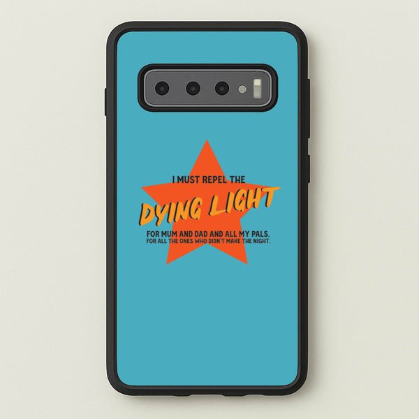 I Must Repel The Dying Light - Fender  - Sam Fender Phone Case for Galaxy S10