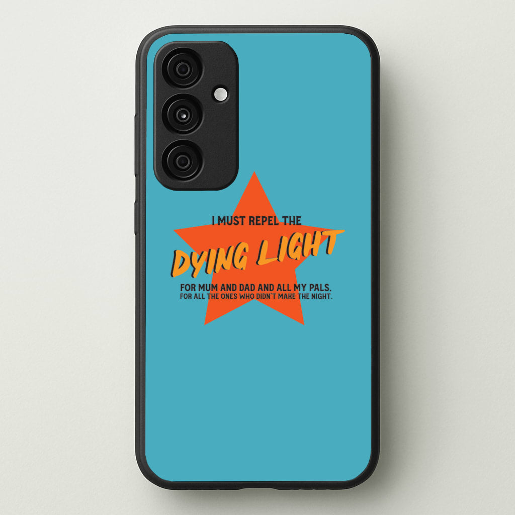 I Must Repel The Dying Light - Fender  - Sam Fender Phone Case for Galaxy A55