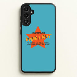 I Must Repel The Dying Light - Fender  - Sam Fender Phone Case for Galaxy A34