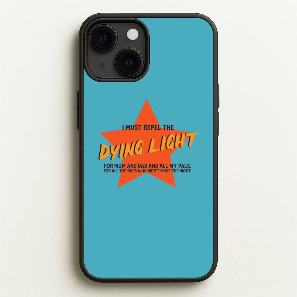 I Must Repel The Dying Light - Fender  - Sam Fender Phone Case for iPhone 13