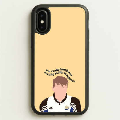 I'm Really Hungover - Fender  - Sam Fender Phone Case for iPhone X / XS