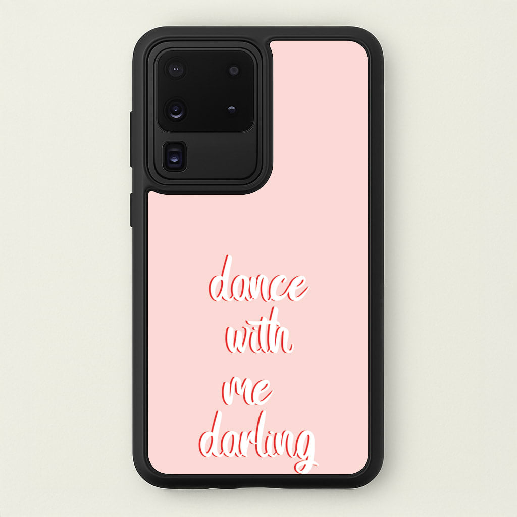 Dance With Me Darling - Fender  - Sam Fender Phone Case for Galaxy S20 Ultra