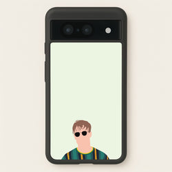 Glasses - Fender  - Sam Fender Phone Case for Google Pixel 8