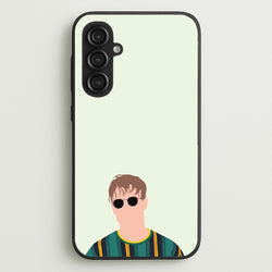 Glasses - Fender  - Sam Fender Phone Case for Galaxy S23FE