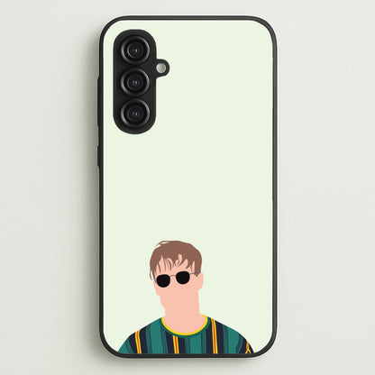 Glasses - Fender  - Sam Fender Phone Case for Galaxy S23FE