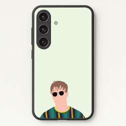 Glasses - Fender  - Sam Fender Phone Case for Galaxy S24