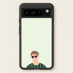 Glasses - Fender  - Sam Fender Phone Case for Google Pixel 8 Pro