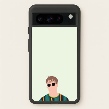 Glasses - Fender  - Sam Fender Phone Case for Google Pixel 8 Pro