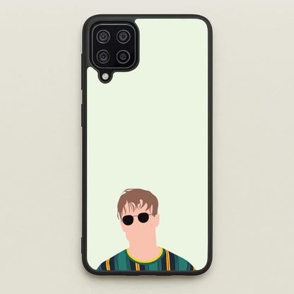 Glasses - Fender  - Sam Fender Phone Case for Galaxy A12