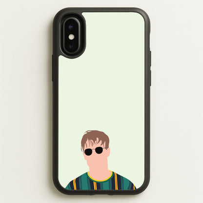 Glasses - Fender  - Sam Fender Phone Case for iPhone X / XS