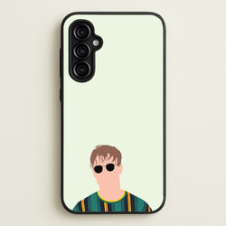 Glasses - Fender  - Sam Fender Phone Case for Galaxy A54